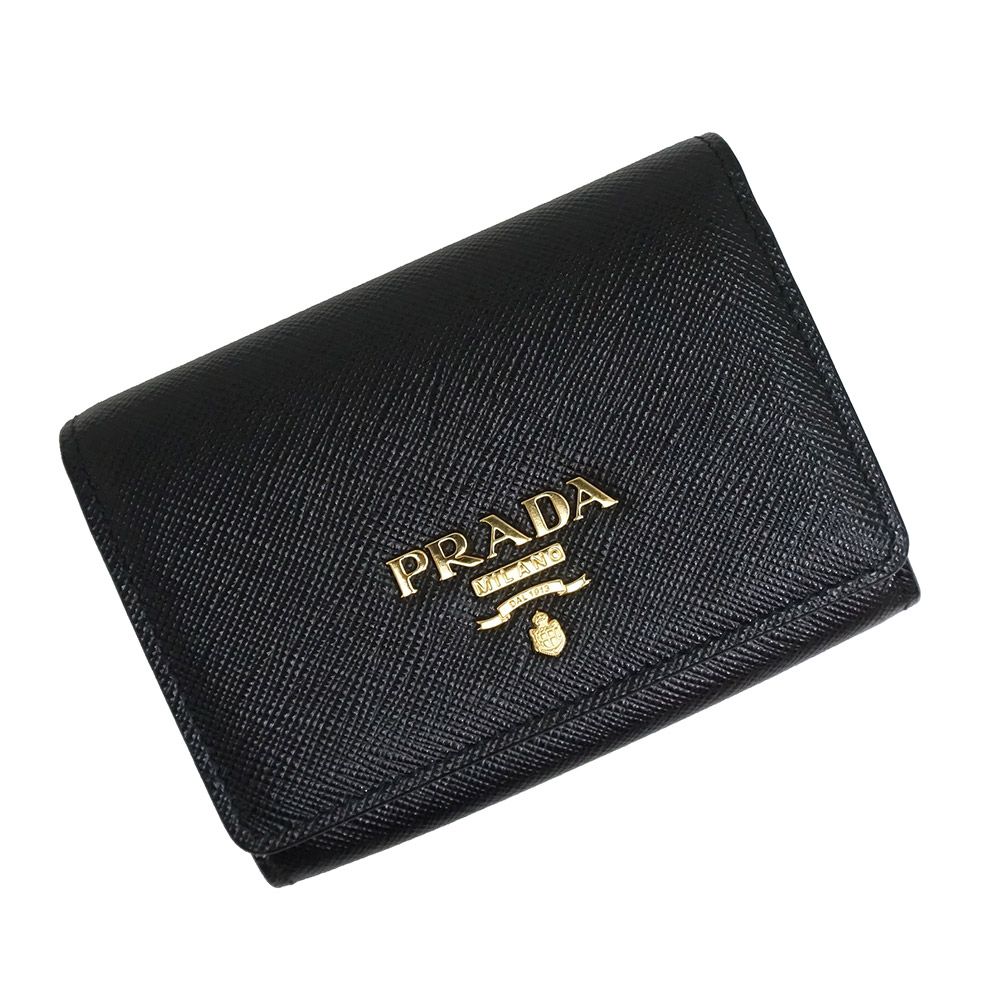 PRADA SAFFIANO METAL NEROサフィアーノ メタル