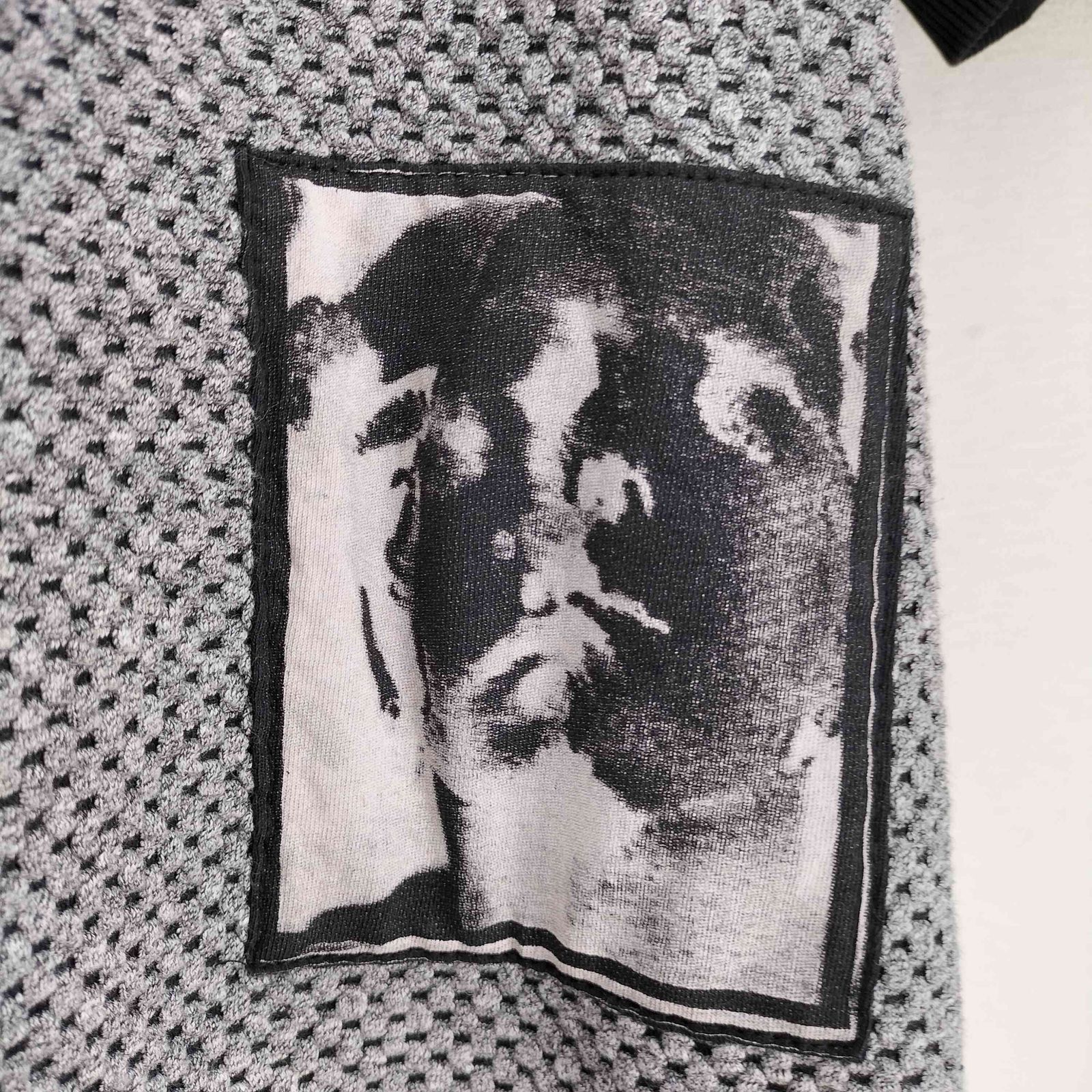 極美品 DIESEL ディーゼル 現行タグ ワッフル サマーニット シャツ XL 極美品 DIESEL ディーゼル 現行タグ ワッフル サマーニット