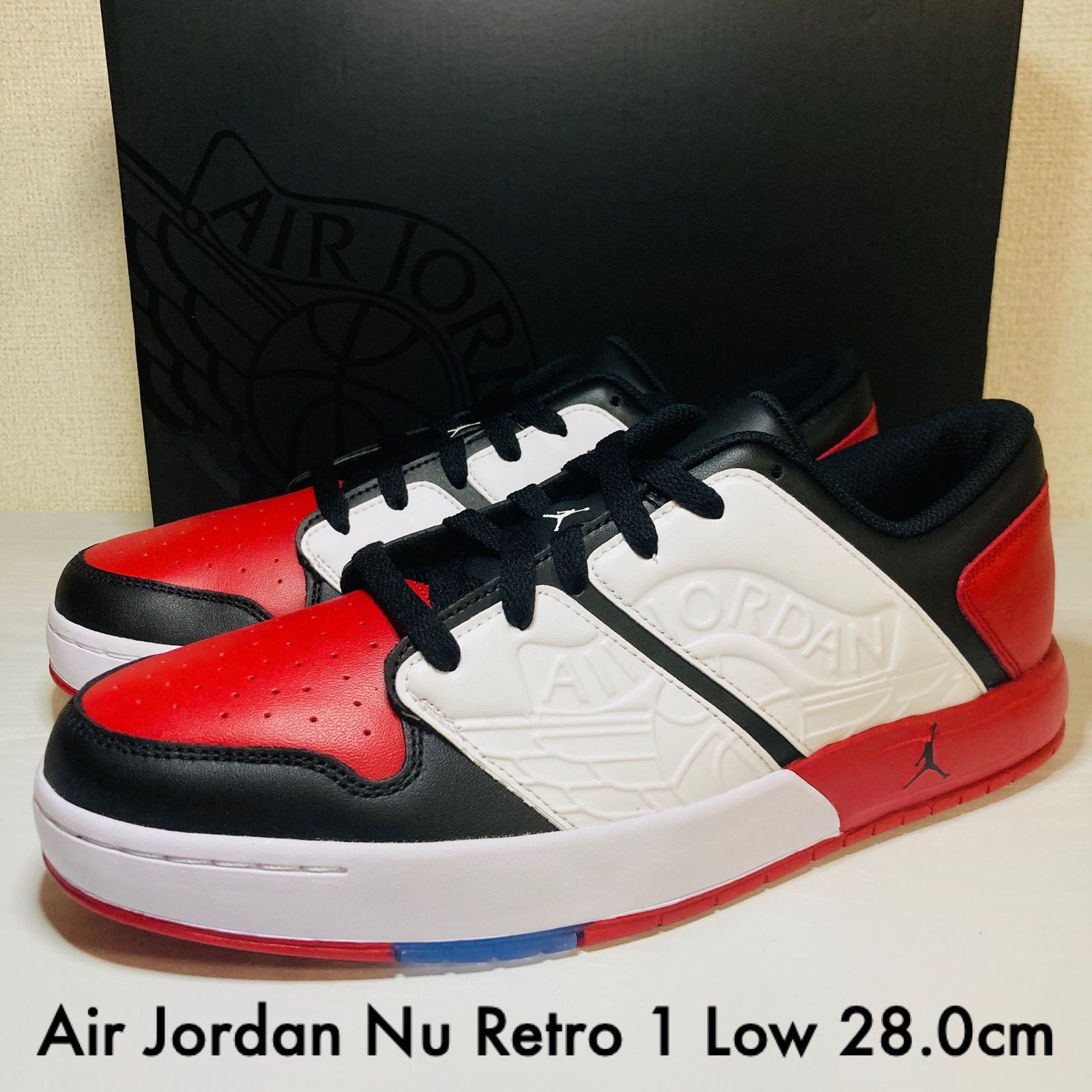 フォロー10%OFF】Nike Air Jordan Nu Retro 1 Low Chicago - メルカリ