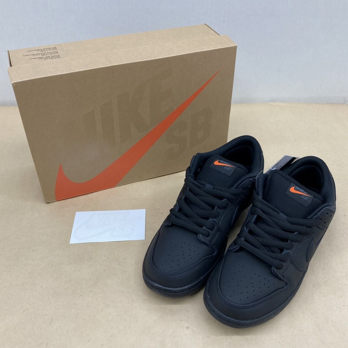 靴 NIKE SB DUNK LOW PRO fj1674-001 FJ1674-001 Nike SB Dunk Low Pro ISO Triple Black Anthracite