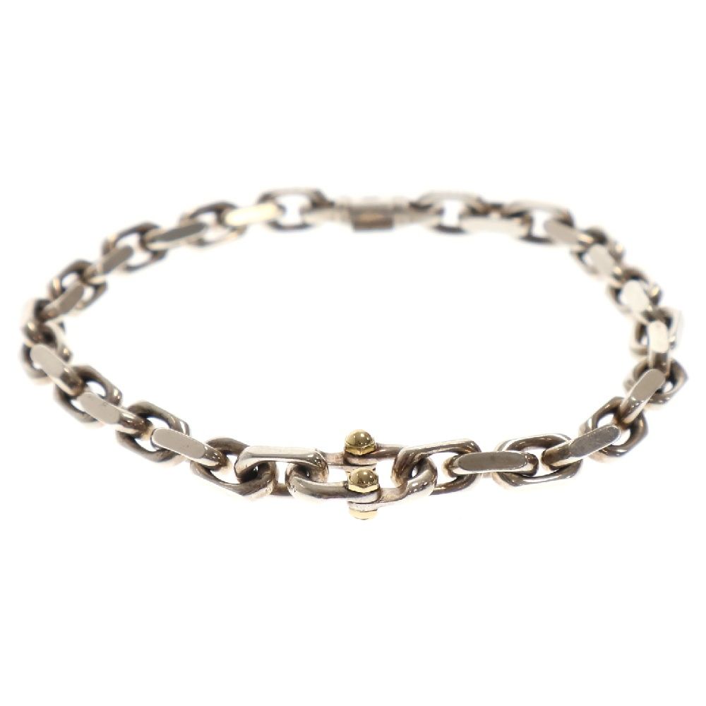 ゴローズgoro'sローズ付き顔バングル M 【goro's 】イーグルメタル系