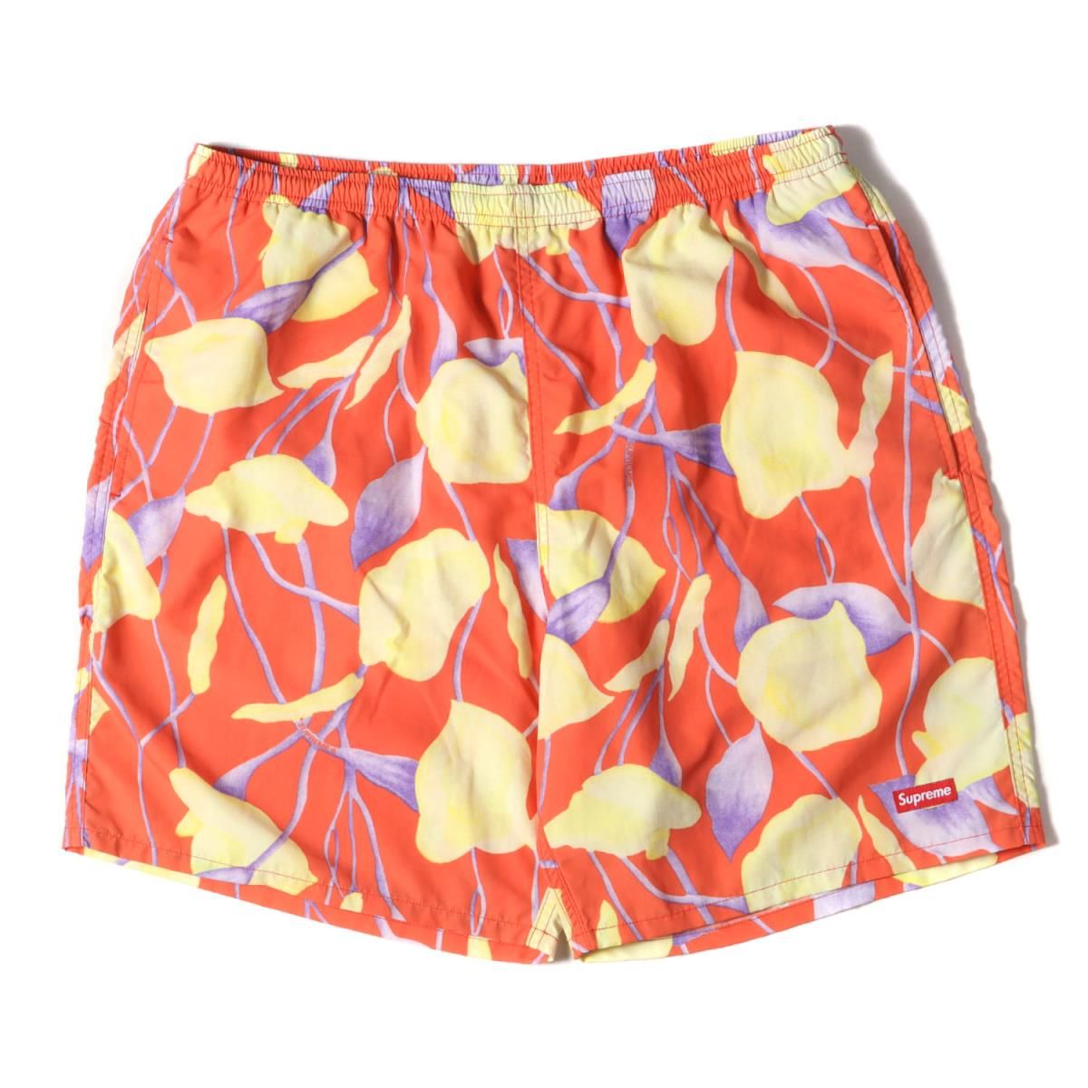 新品 Supreme シュプリーム パンツ フラワー 柄 ナイロン ウォーター