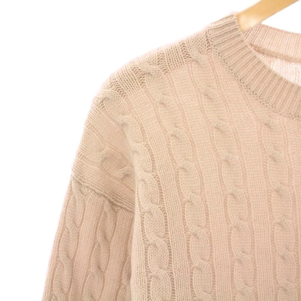 パトゥ PATOU Cable knit sweater ケーブルニットセーター 長袖