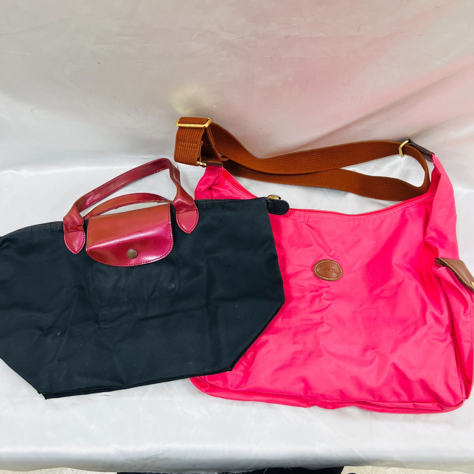 希少★美品 LONGCHAMP ロンシャン ショルダーバッグ ヴィンテージ ロンシャン ワンショルダー メッセンジャーバッグ ホース柄
