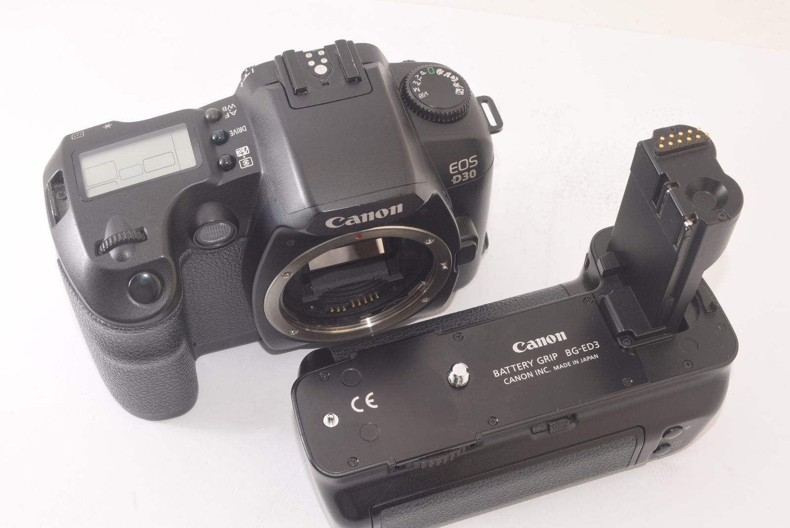 ☆美品☆ Canon キャノン EOS D30 ボディ + BG-ED3 デジタル一眼レフ 