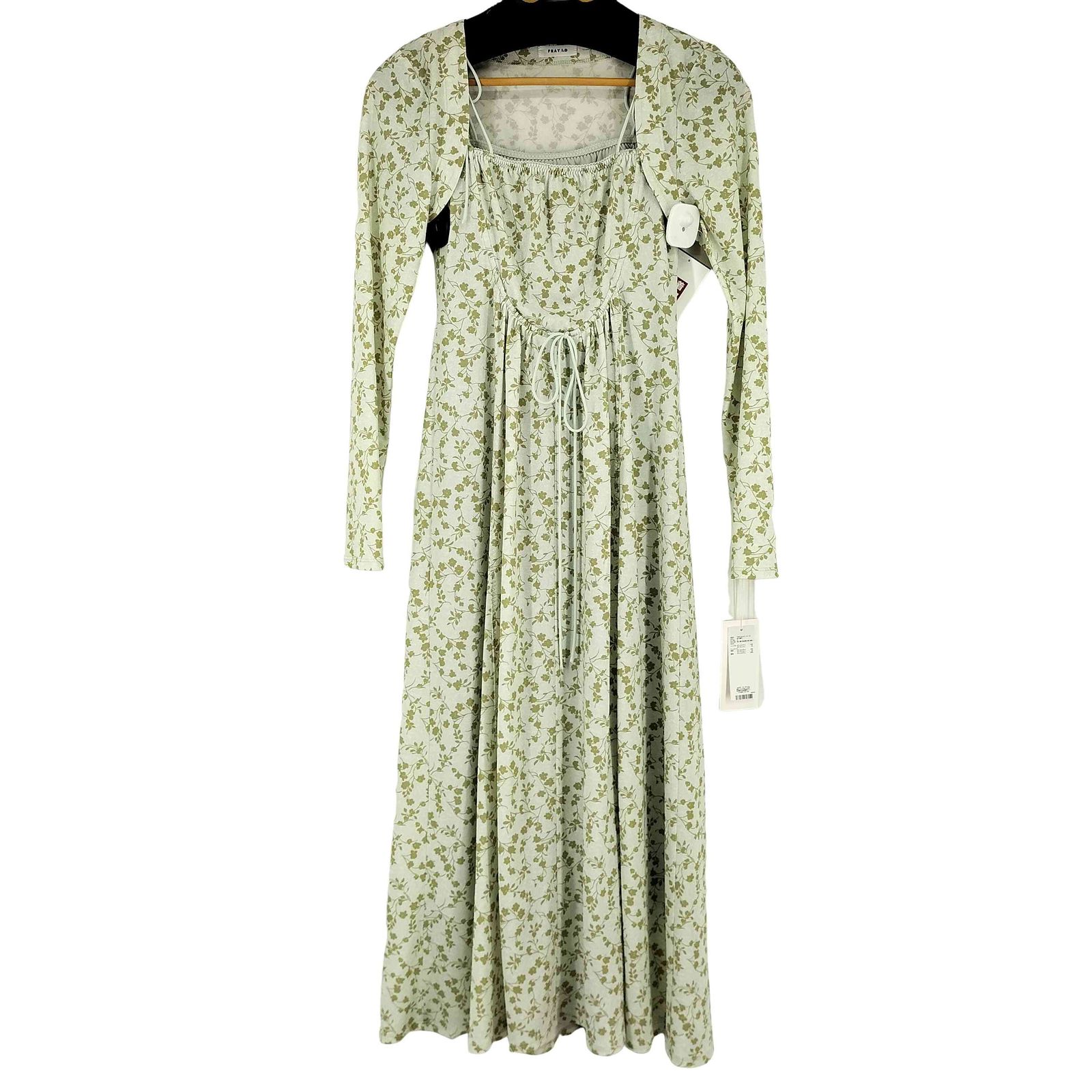 フレイアイディー 人気 FRAY I.D 25SS フラワープリントボレロコンビ