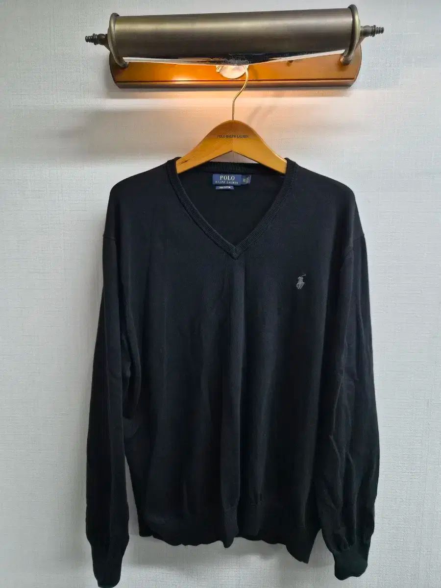 XXL ポロラルフローレン ピマコットン Vネック ニット