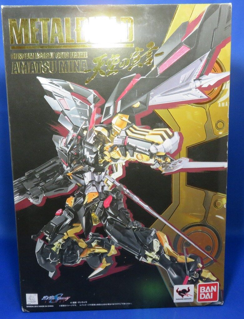 BANDAI METAL BUILD ガンダムアストレイ ゴールドフレーム天ミナ