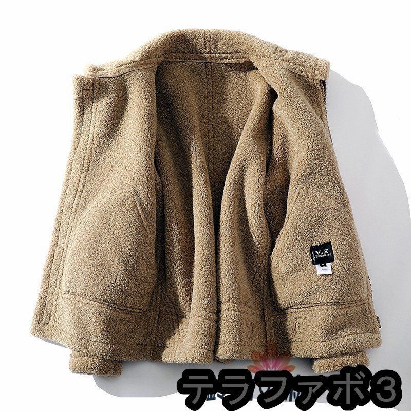 Banana Republic リアルムートンコート 羊革 羊毛皮 ライトグレー 送料無料】フライトジャケット ムートン コート 羊革 毛皮一体