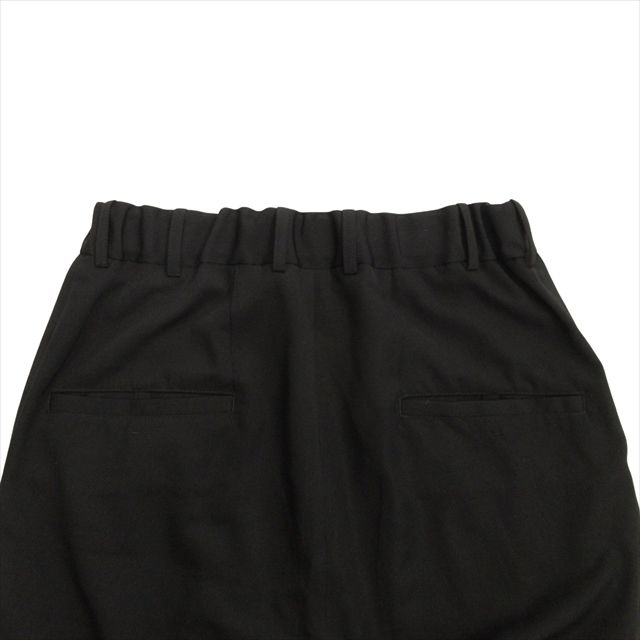 極美品⭐️ヨウジヤマモトプールオム サルエルパンツ ギャバ ウール 2 美品 12aw ヨウジヤマモトプールオム YOHJI YAMAMOTO POUR HOMME