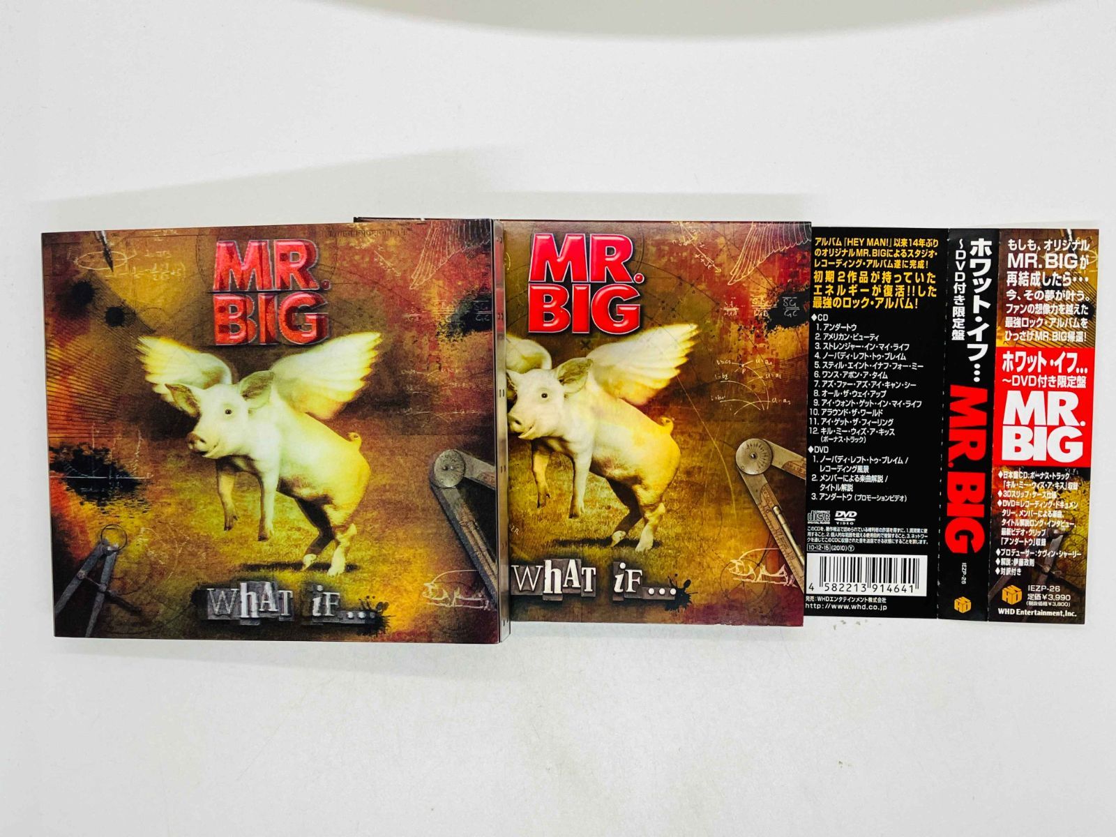 ミスタービッグ ホワット・イフ… MR.BIG What if... ポールギルバート 