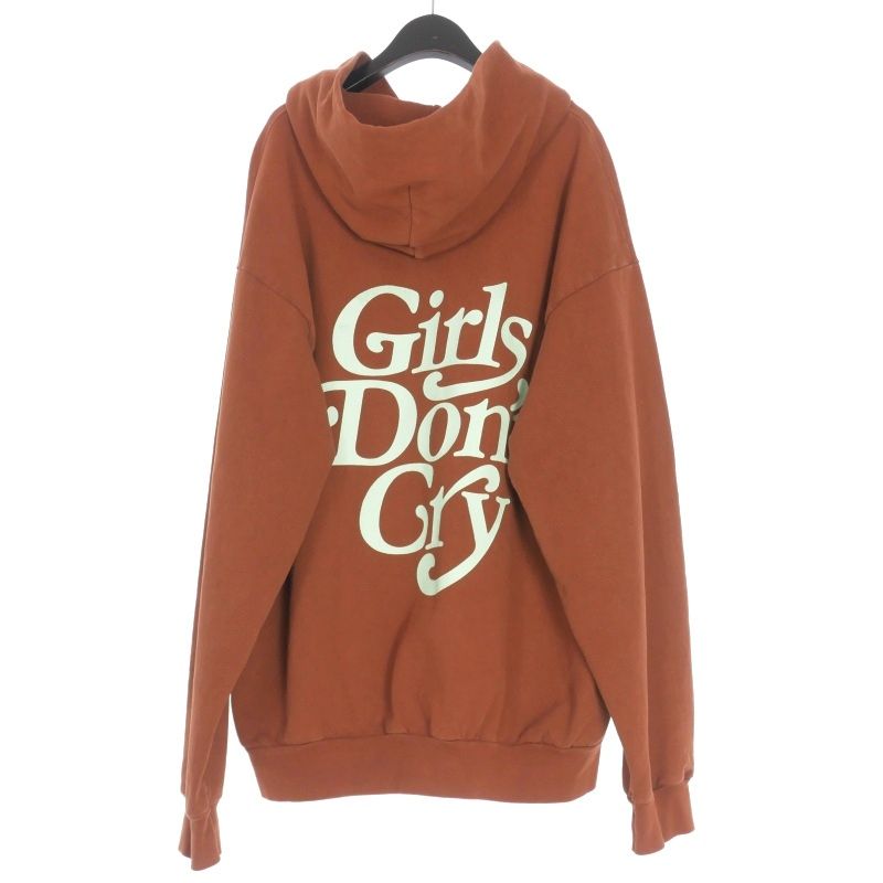 Girls Don't Cry パーカー XL ブラウン 【公式通販】