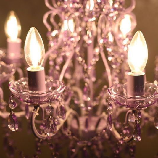 ラベンダー LED簡単取付