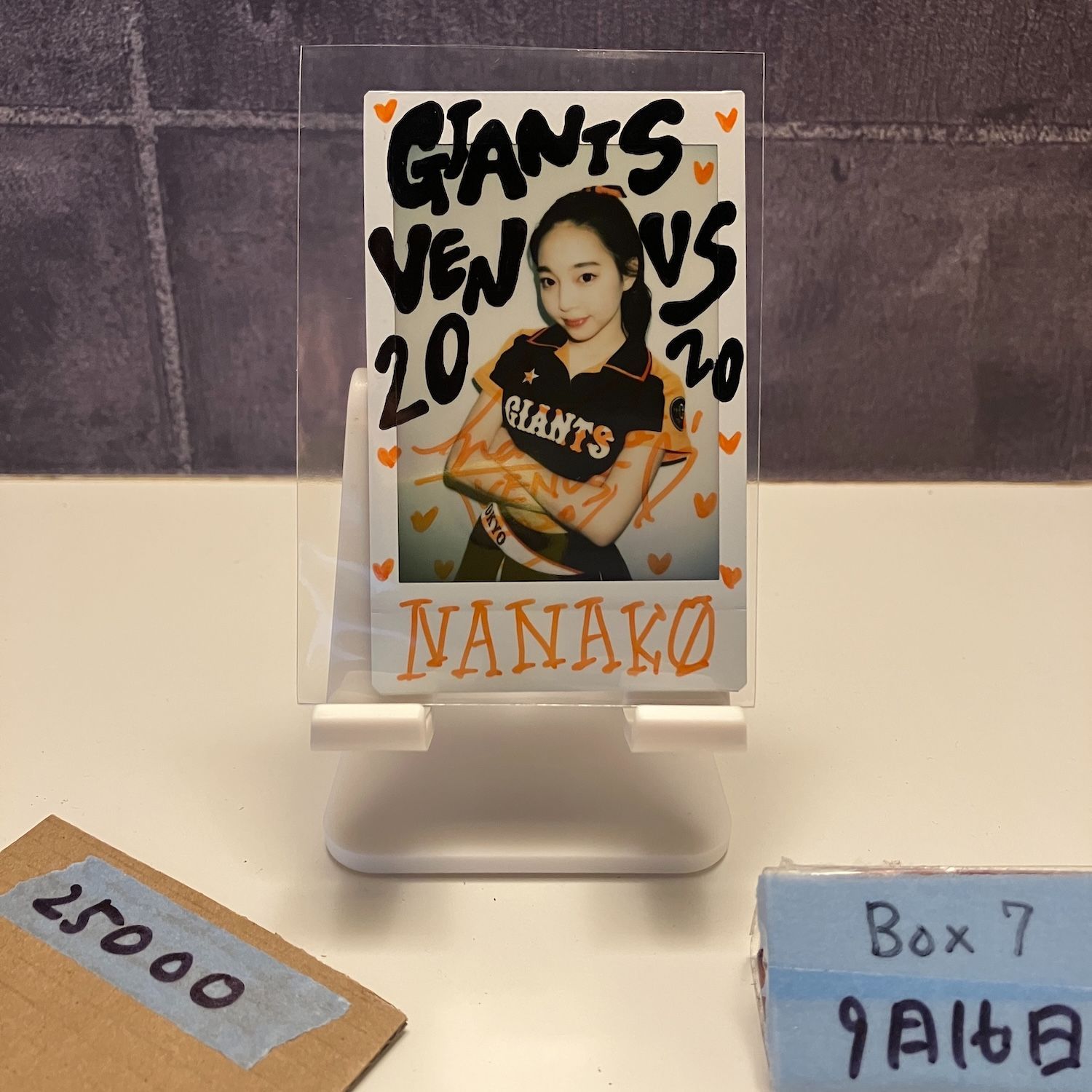2020 BBM VENUS 齊藤ななこ 3|10 直筆サイン 読売ジャイアンツ VENUS チェキ チア カード