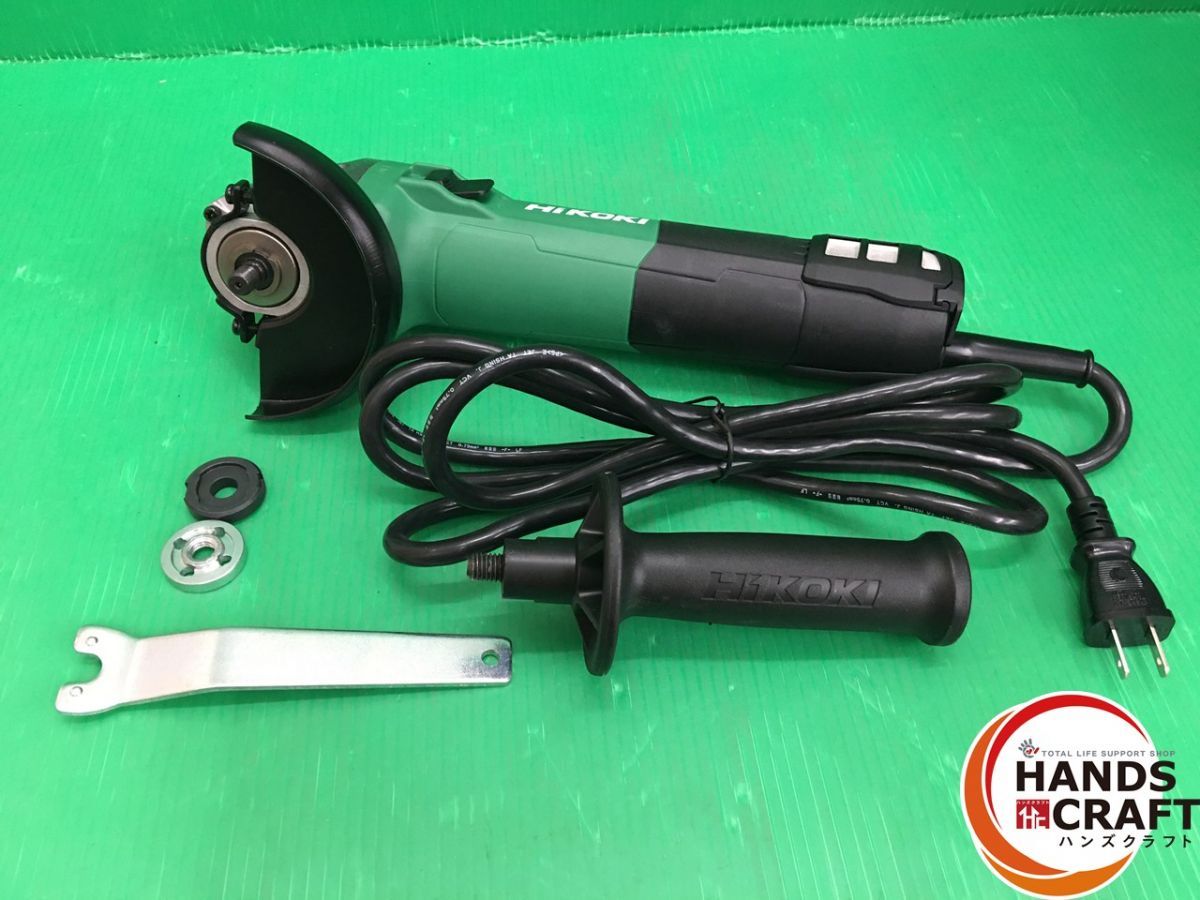ハイコーキ HIKOKI 100ｍｍ 電子ディスクグラインダ G10BYE2 本体のみ 品
