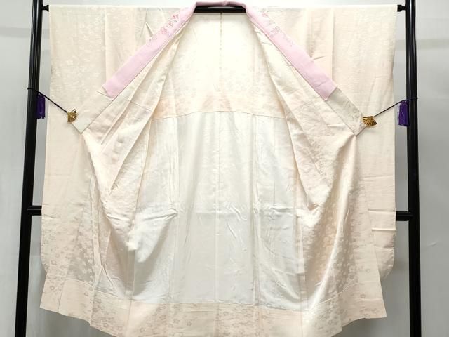 平和屋着物□豪華振袖・長襦袢セット 刺繍 花車文 暈し染め 金銀