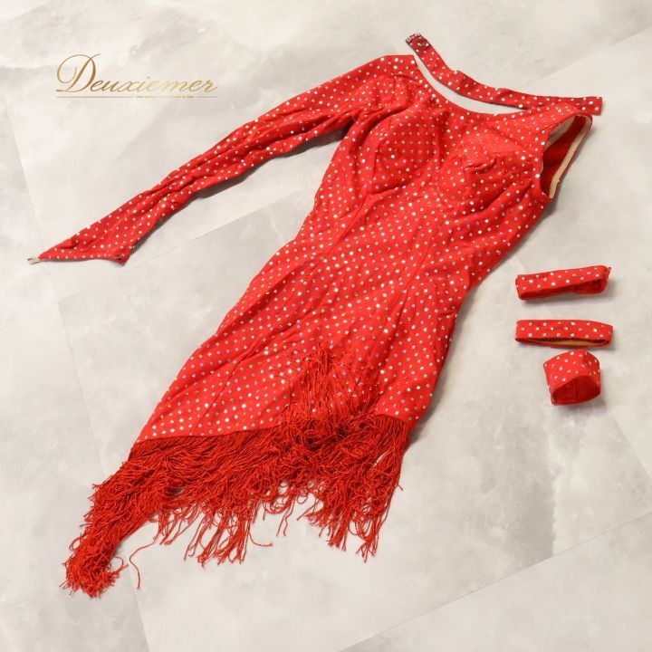 社交ダンス 衣装 セキネ SEKINE ラテン ドレス ワンピース ラテン