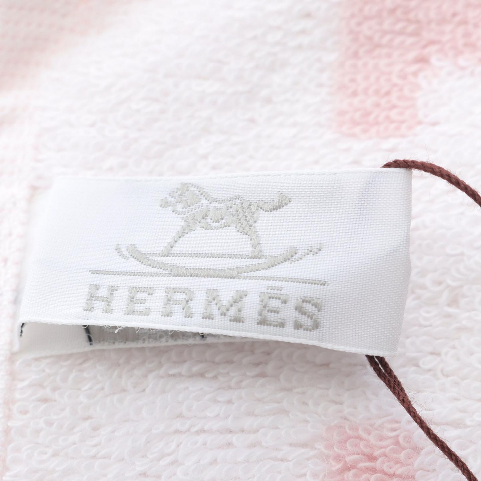 エルメス HERMES タオル カレタオル アヴァロン ローズリラ