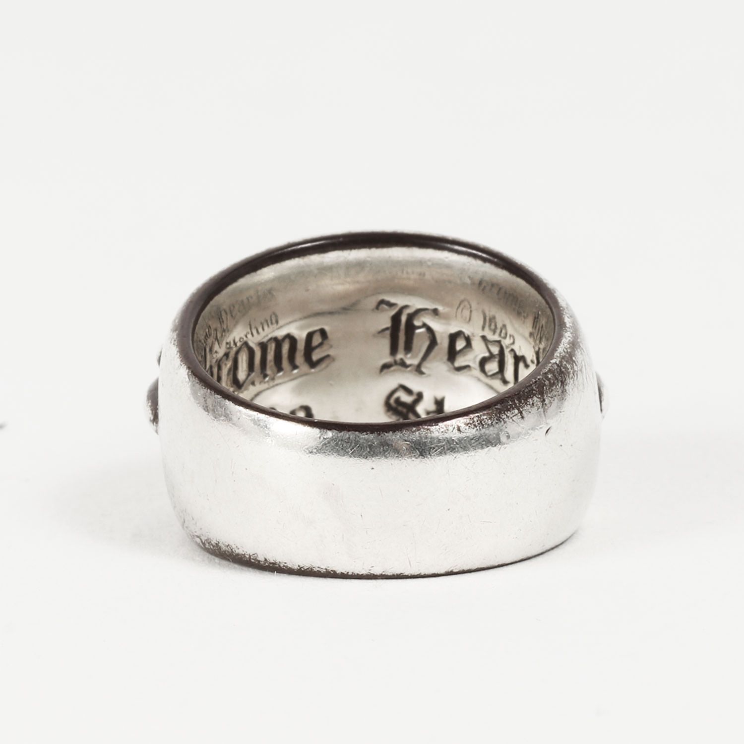 CHROME HEARTS フローラルリング シルバー　日本サイズ13 CHROME HEARTS クロムハーツ フローラルクロス リング 指輪