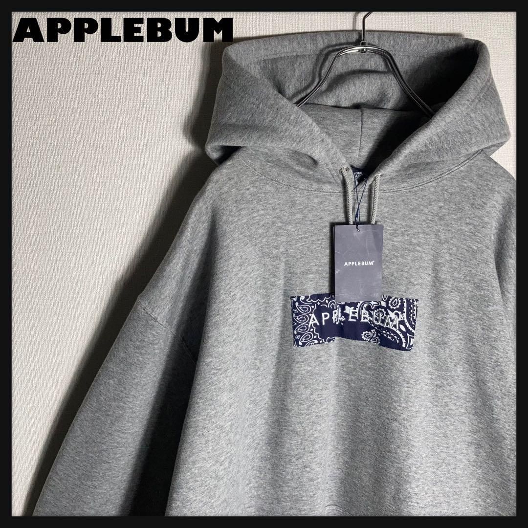 【極美品 タグ付き】APPLEBUM パーカー 刺繍 ペイズリー 2XL 極美品 タグ付き】APPLEBUM パーカー 刺繍 ペイズリー 2XL
