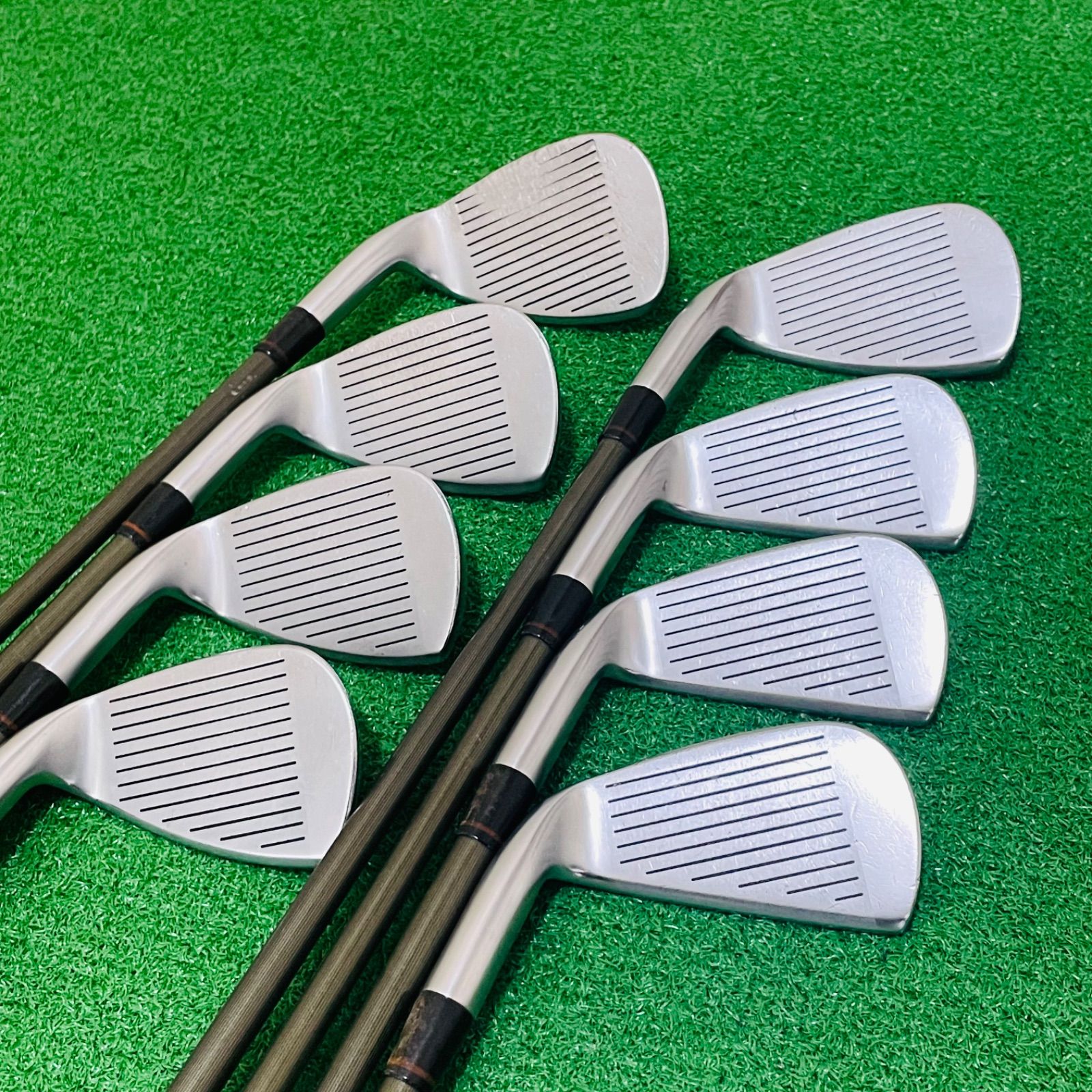 ケ51★★★★LB-606 HIROHONMA本間ゴルフ10本アイアンセット4S 本間ゴルフ - HONMA ホンマ 金モグラ LB606 4星 4S アイアン