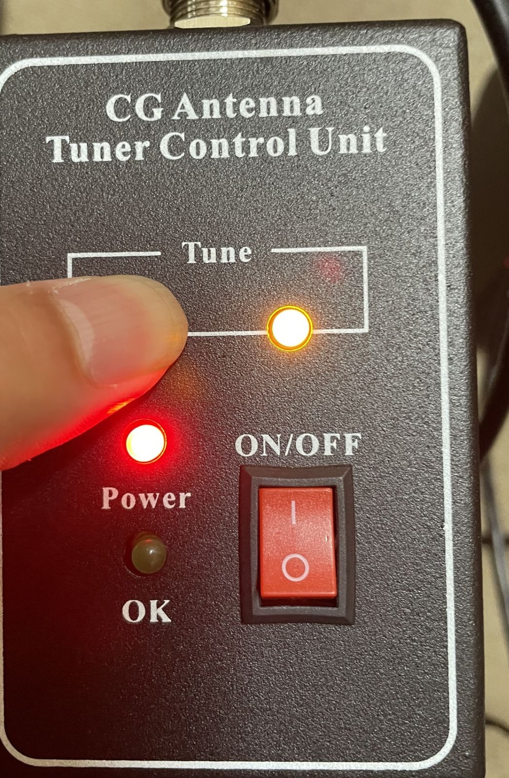 現状品 CGAntenna CG-3000 オートアンテナチューナー CTUVer2 アマチュア 無線 ITCZ3SLRPN7I-A30-byebye