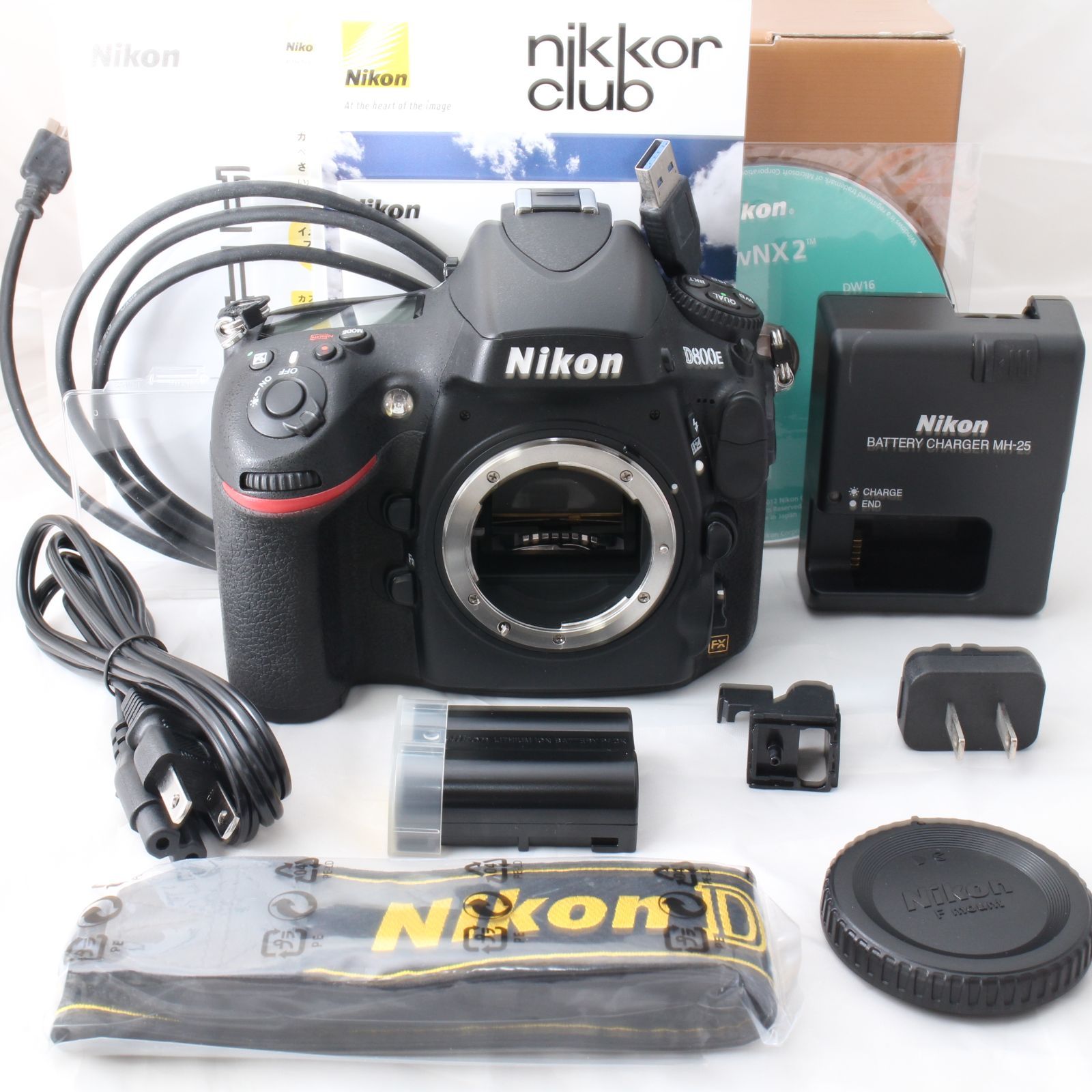 元箱付き! ショット数24456回!! ■極上品■Nikon D800E ボディ Amazon | Nikon デジタル一眼レフカメラ D800E ボディー D800E