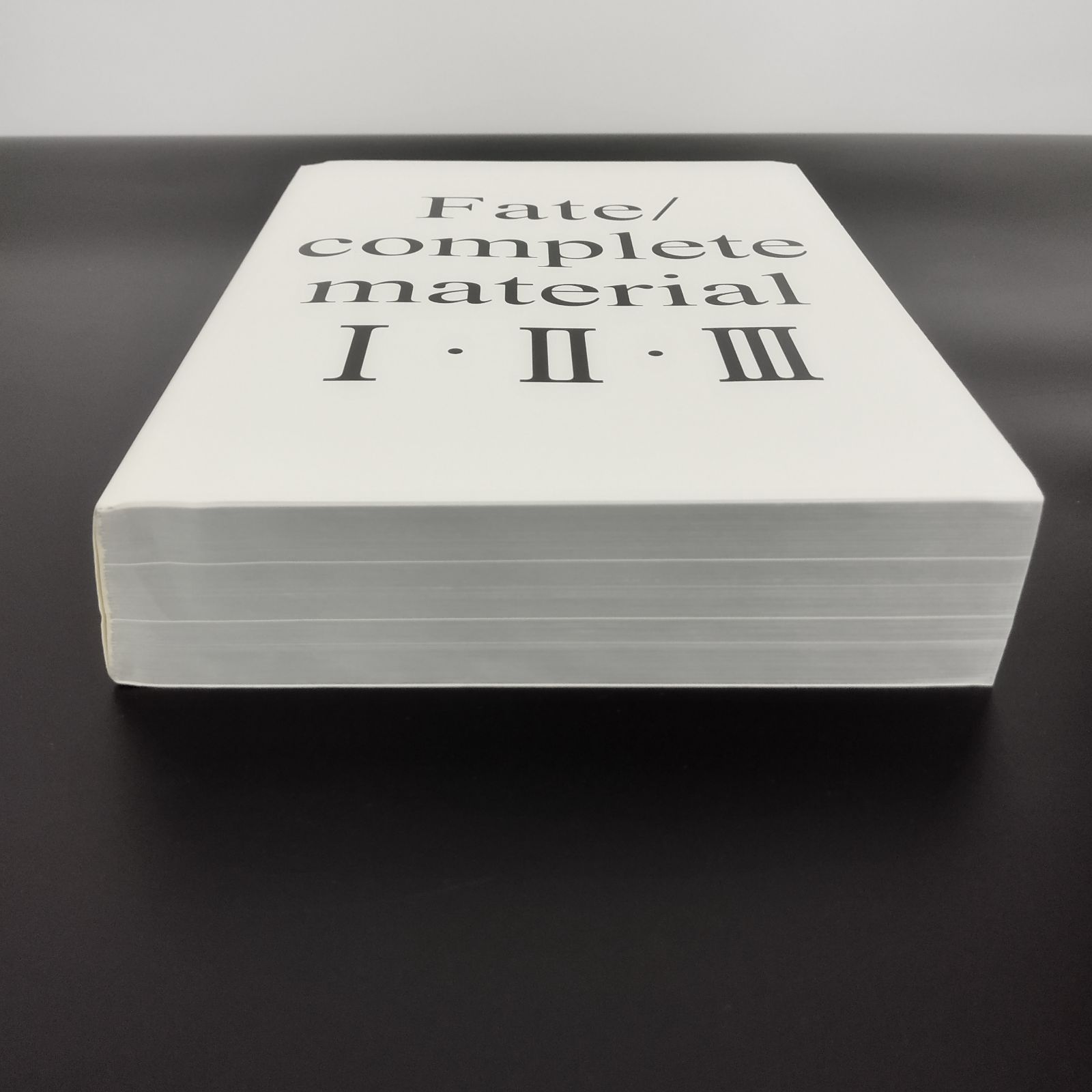 Fate/complete material I・II・III Art Book with Case Fate Complete