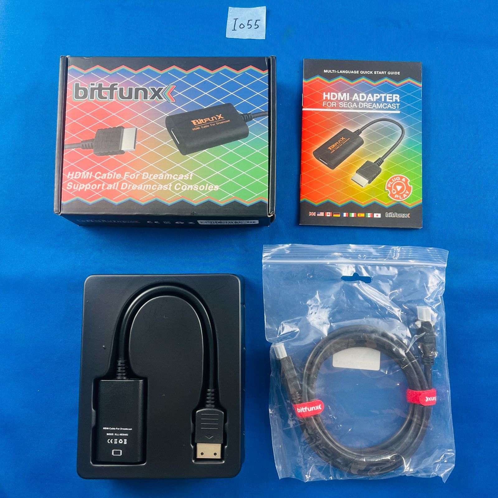 ◇I055【通電動作OK】DCドリームキャスト用 HDMI コンバーター