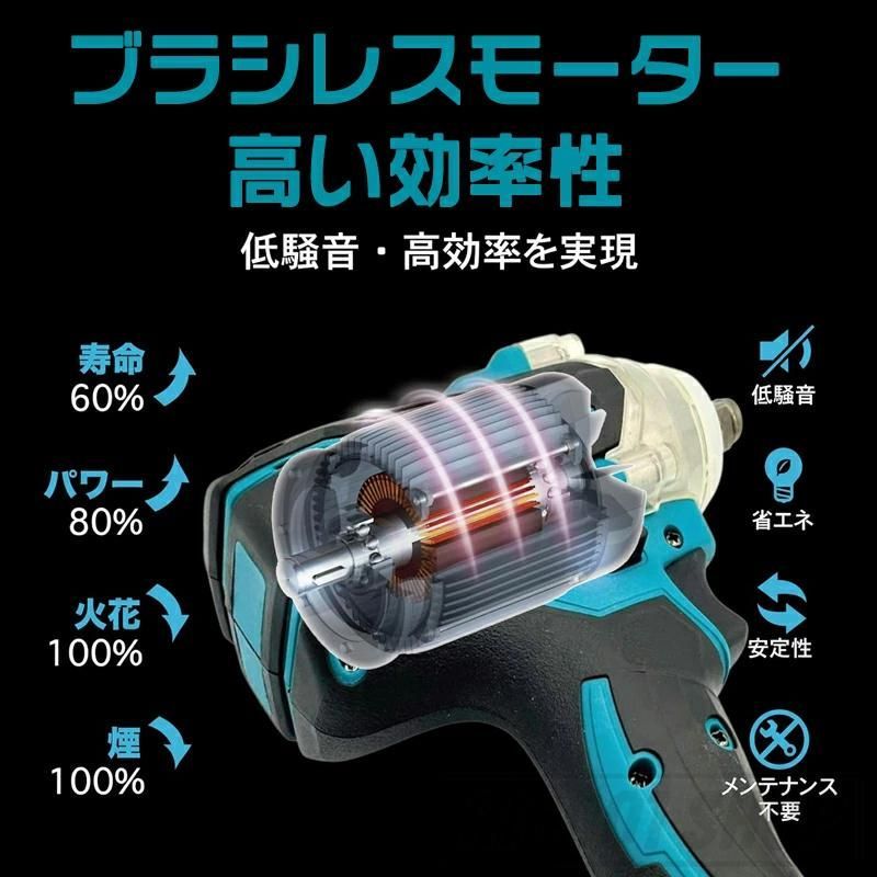 タイヤ交換 インパクトドライバー