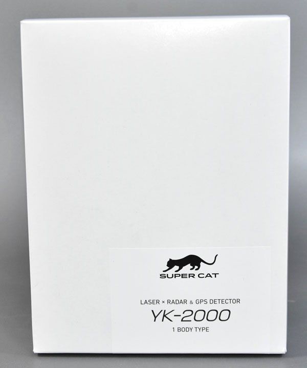 ♥ Yupiteru ユピテル SUPER CAT YK-2000 レーザー-レーダー探知機
