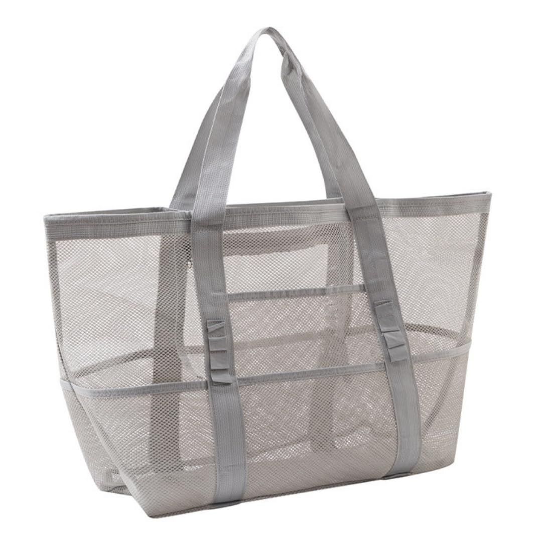 新品 [VIVEL] 温泉バッグ メッシュ プールバッグ 大人 軽量 防水 大容