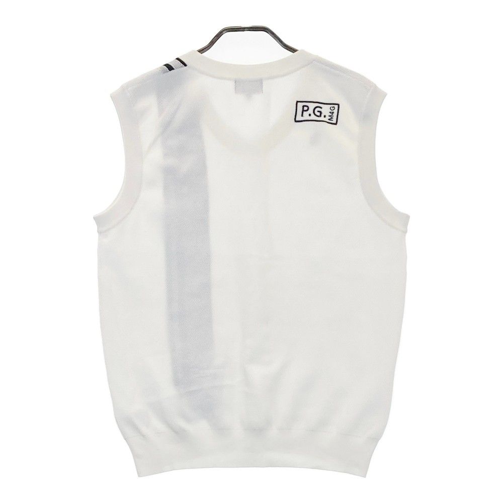 サイズ 4 PEARLY GATES パーリーゲイツ ベスト ホワイト系 240101305984 ゴルフウェア メンズ ストスト