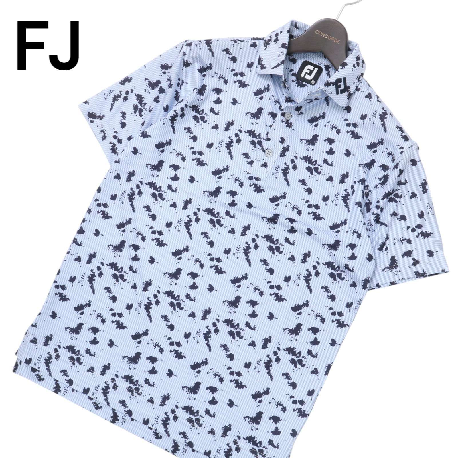 新品タグ付き　フットジョイ　FJ 水色ポロシャツ XL フットジョイ ポロシャツ【XL】 - メルカリ