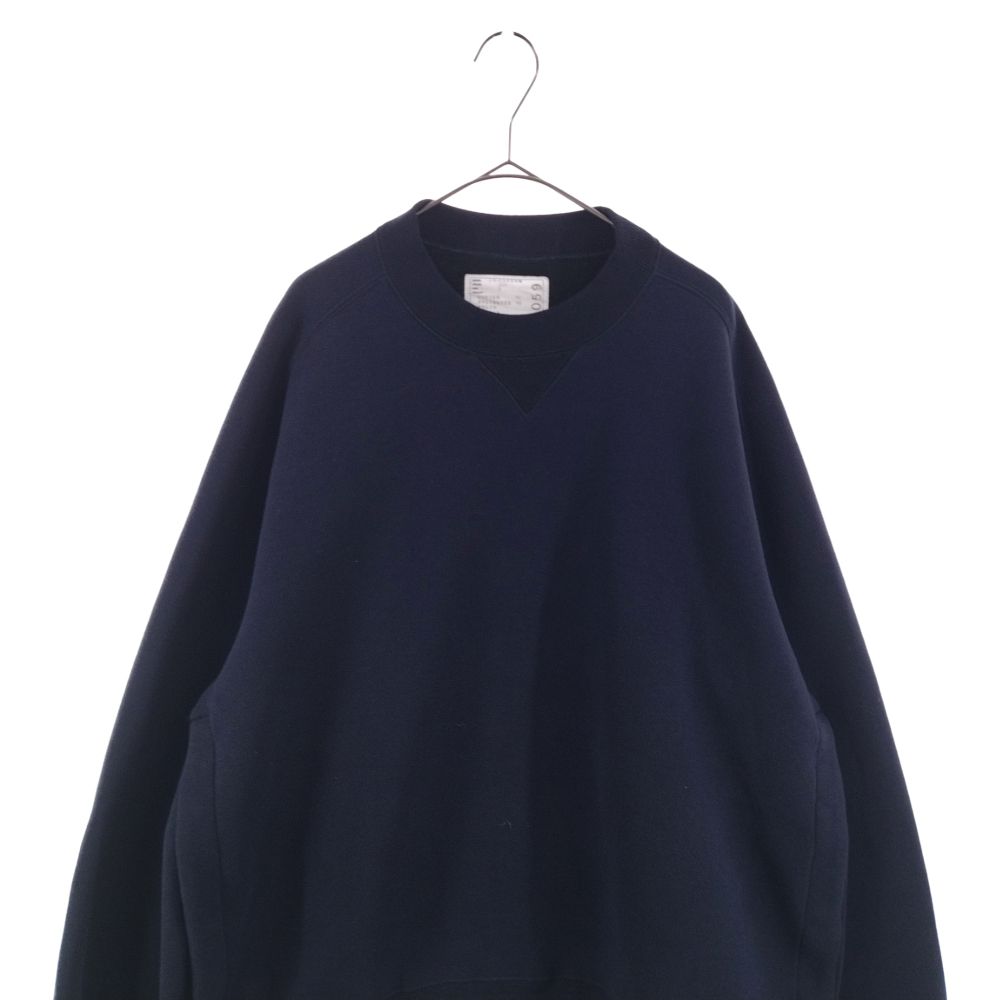 sacai サカイ 23SS ナイロンツイル スポンジスウェット トレーナー sacai - sacai / サカイ | 2023SS | Sponge Sweat x Nylon Twill