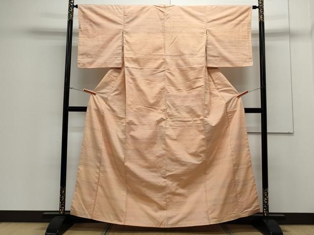 平和屋着物●紅花紬　米沢　霞文　正絹　逸品　CAAS9295th 平和屋着物○紅花紬 米沢 霞文 正絹 逸品 CAAS9295th - メルカリ