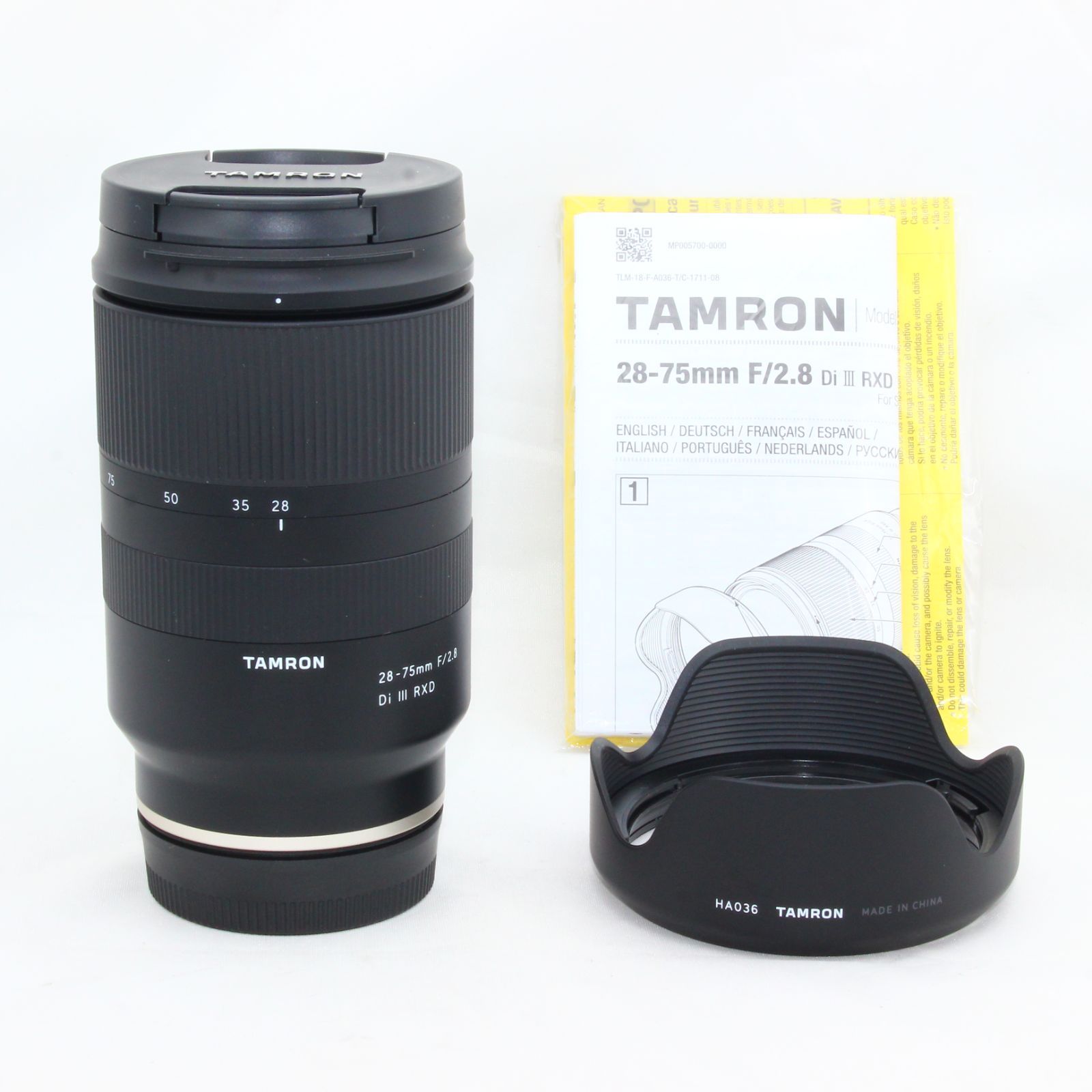 大きい割引 28-75mm F2.8 Di ☆大人気商品☆ III F2.8 RXD ソニーE