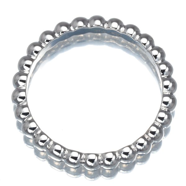 ヴァンクリーフ&アーペル リング ペルレ ミディアム 56号 K18WG