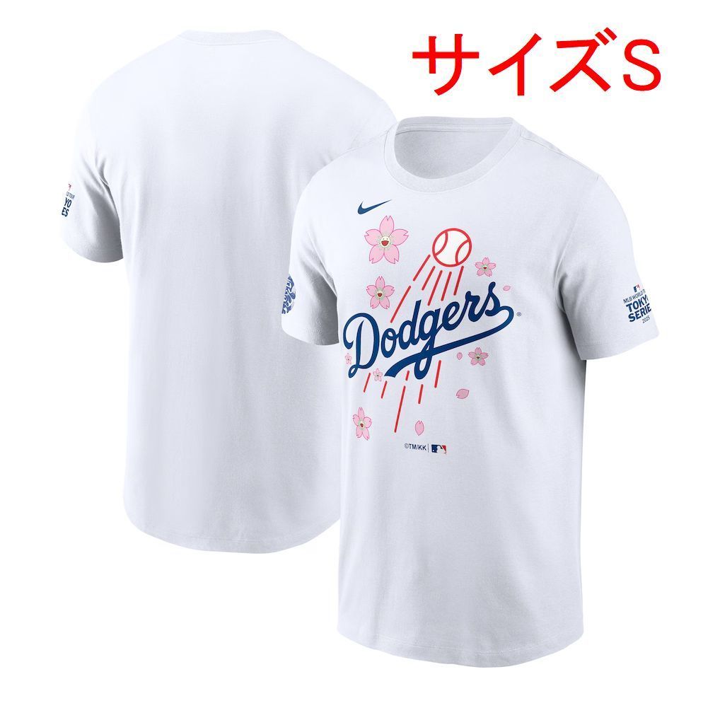 [新品 未使用]ナイキ　大谷翔平　ドジャース　村上隆　シャツ NIKE ドジャース 大谷翔平 MLB TOKYO 村上隆 コラボ Tシャツ