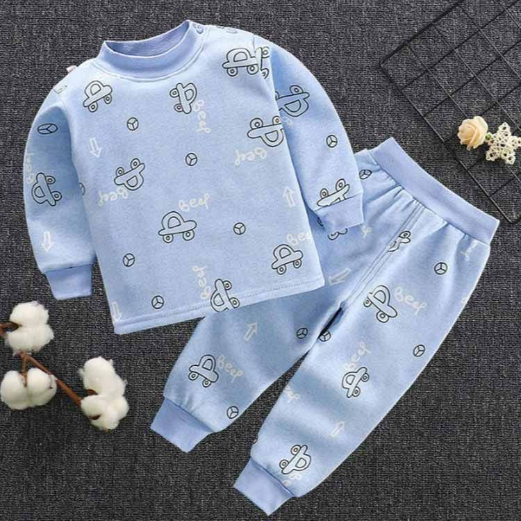 子供 パジャマ 裏起毛 ルームウェア 上下セット 2点セット 部屋着 インナー 秋冬 冬用 両面起毛 かわいい 暖かい 子供服 キッズ 女の子 男の子 長袖 シンプル 温い あたたかい 防寒 ジュニア dongdong 12913