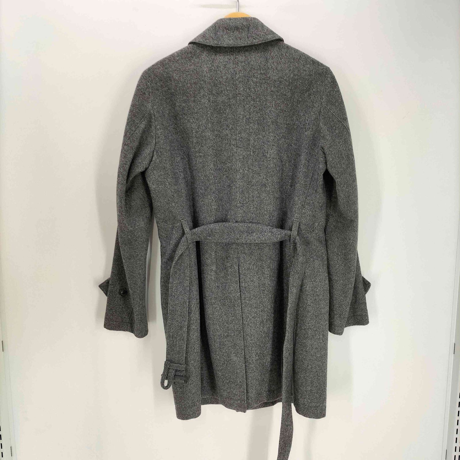 シップス SHIPS LORO PIANA STORM SYSTEM ソリッド ステンカラーコート 