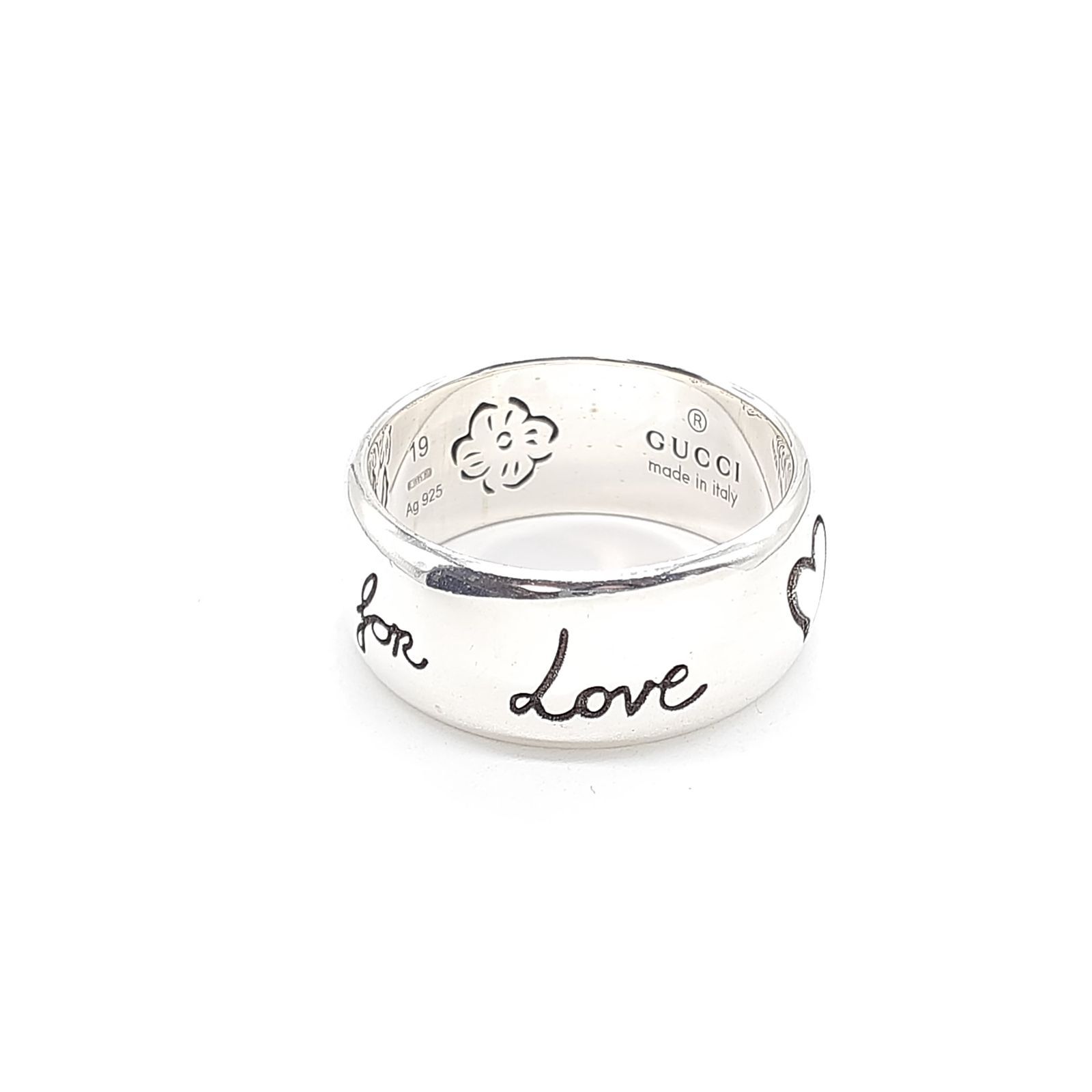 GUCCI 指輪 blind for love リング シルバー925 GUCCI グッチ リング SILVER 925 シルバー Blind for Love ブラインド