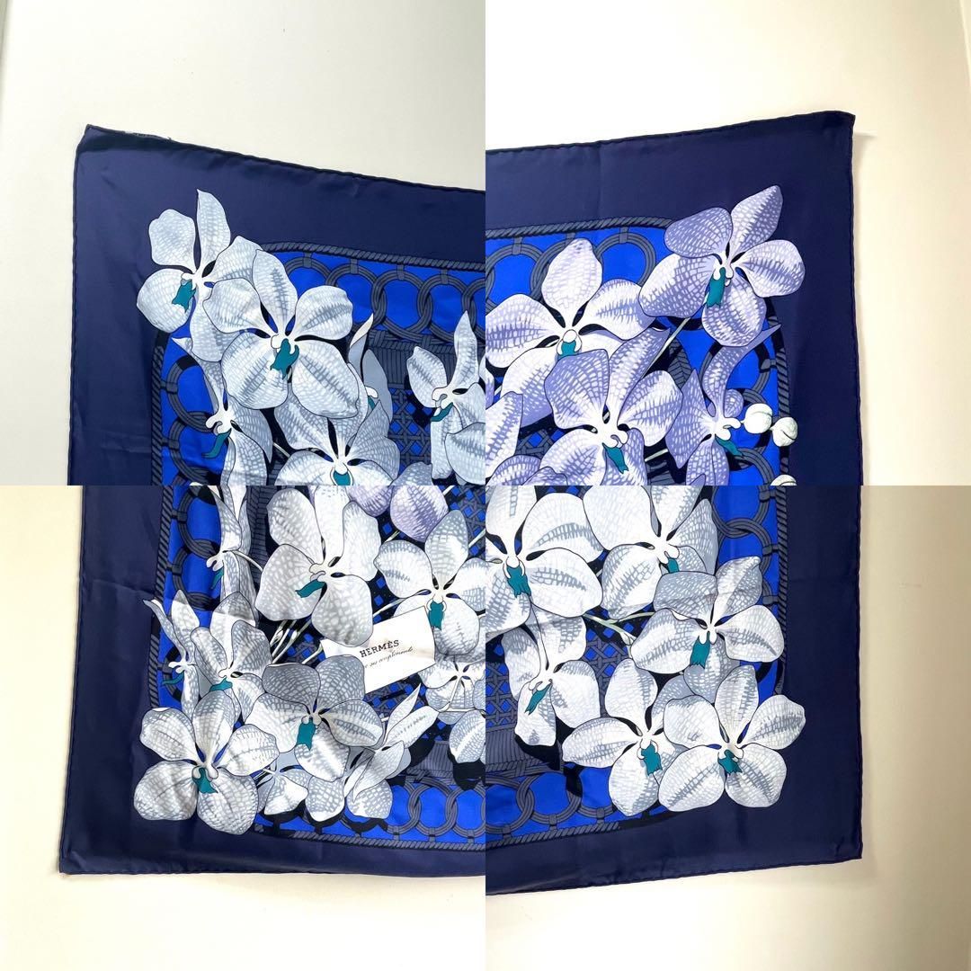 エルメス カレ90 SOUVENIRS D'ASIE アジアの思い出 FJ240 - メルカリ