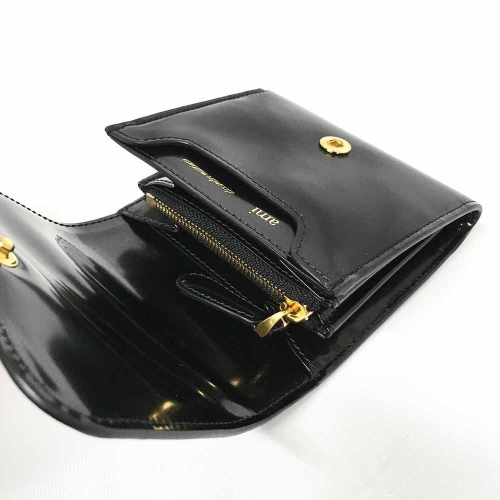 新品 AMI PARIS アミパリス USL708.AL0139 001 グレーズドレザー