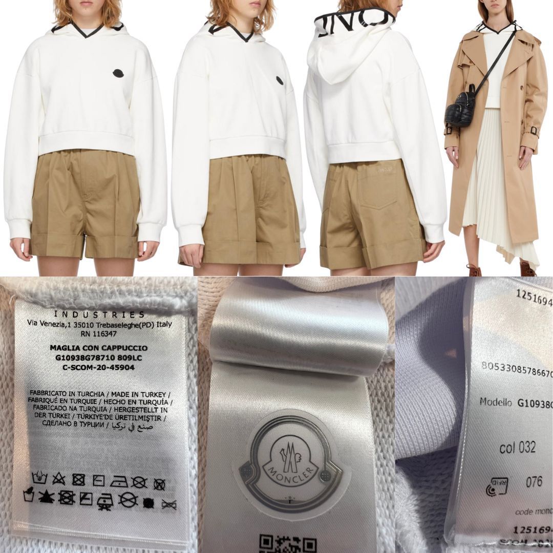 定価9万円！！☆新品未使用タグ付き品☆ MONCLER Cropped
