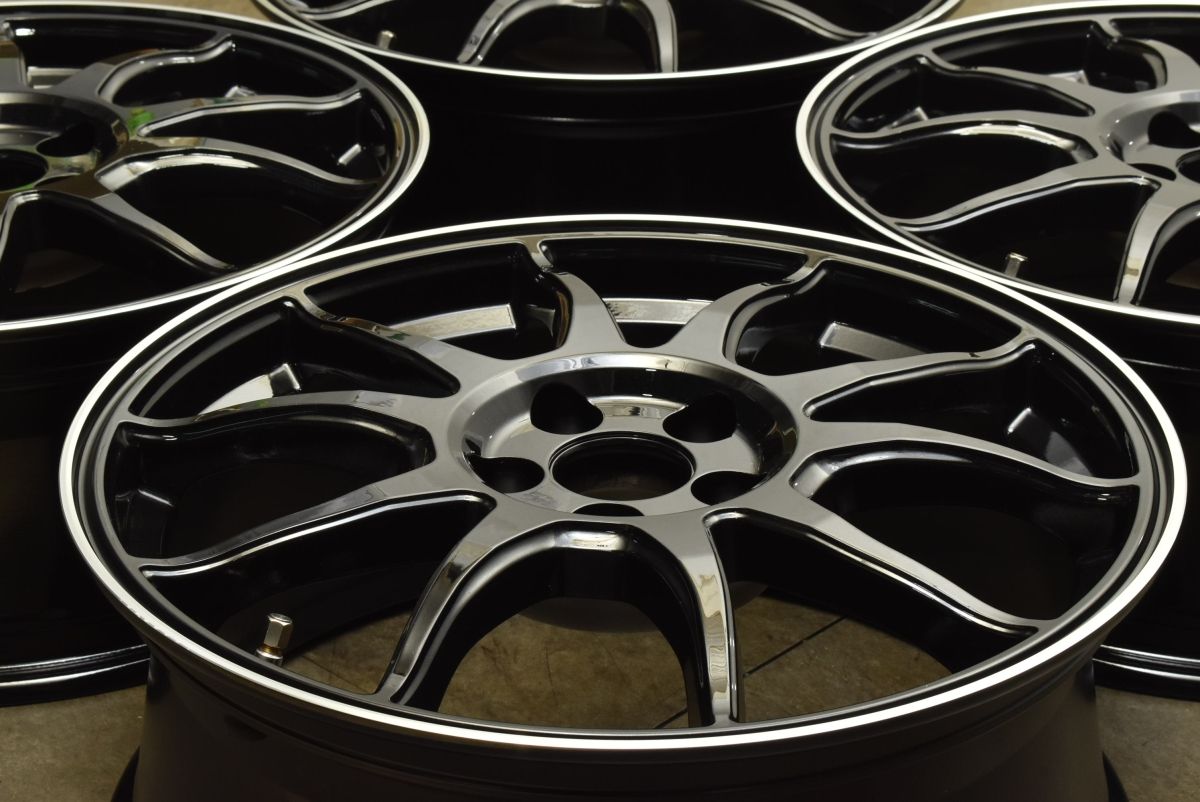 GｰSPEED G-06 17in 7J 45 PCD100 4本 プリウス 86 ライズ ハイブリッド BRZ インプレッサ ロッキー ハイブリッド