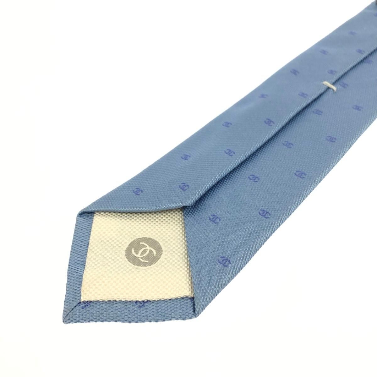 CHANEL シャネル ナロータイ ココマーク/シルク/ネクタイ シルク100