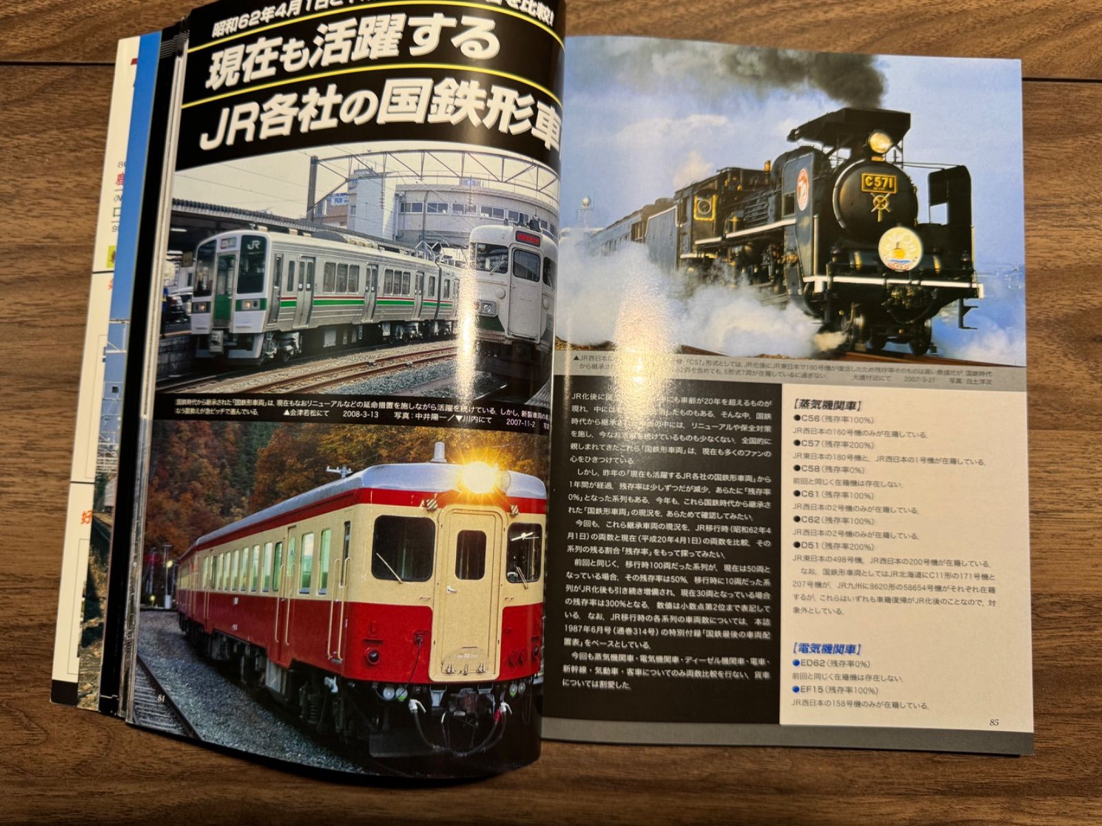 希少】鉄道ファン 2008年7月号 特集:JR車両ファイル2008 交友社発行