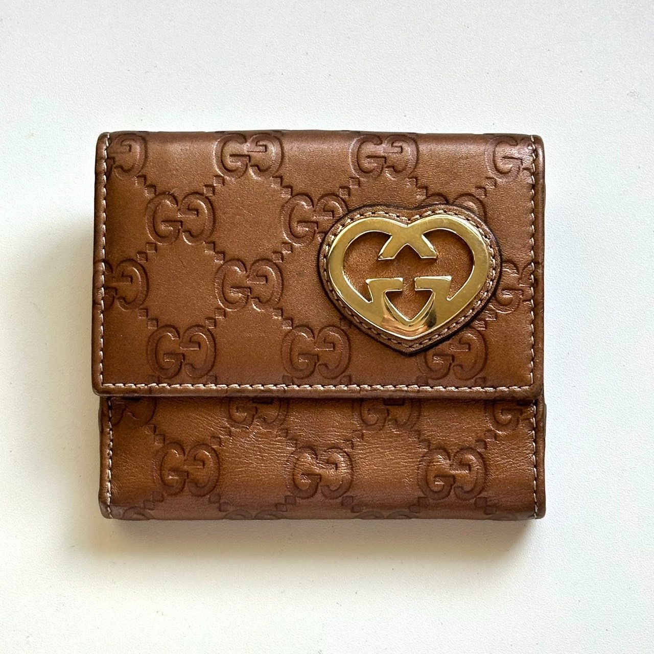 正規品 GUCCI グッチシマ ラブリーラインハート GUCCI グッチ グッチシマ ラブリーハート 203550 ゴールド金具