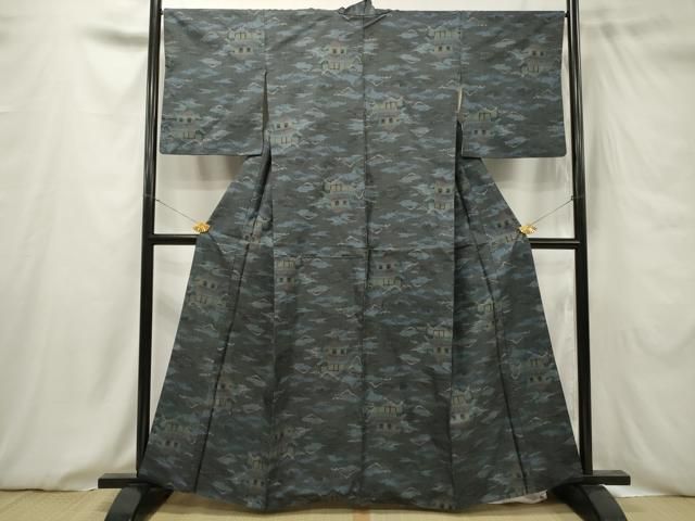 平和屋着物□本場大島紬 7マルキ 風景文 正絹 逸品 DAAQ5431cm - メルカリ 